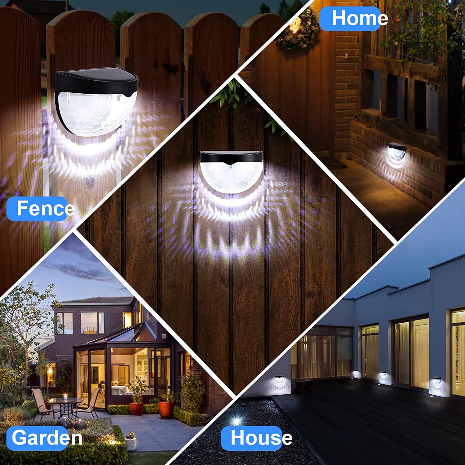 LED Solar Light Outdoor Wall L - đánh giá và giá Outdoor Lighting Under Pergola