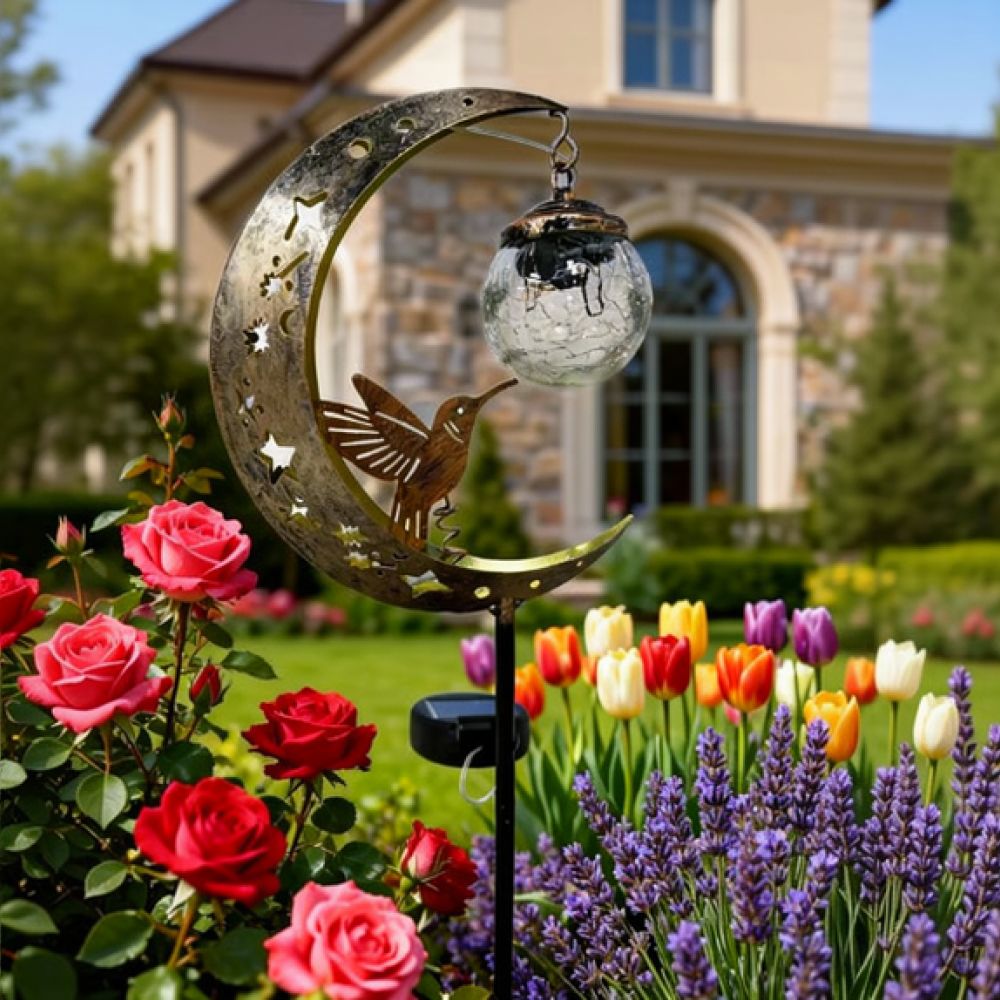 Decorative Solar Hummingbird M - đánh giá và giá Outdoor Lighting Yard Ideas