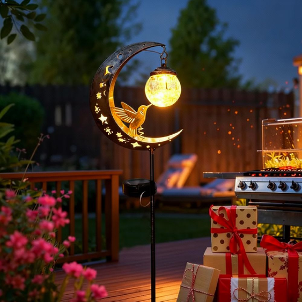 Decorative Solar Hummingbird M - đánh giá và giá Outdoor Lighting Yard Ideas