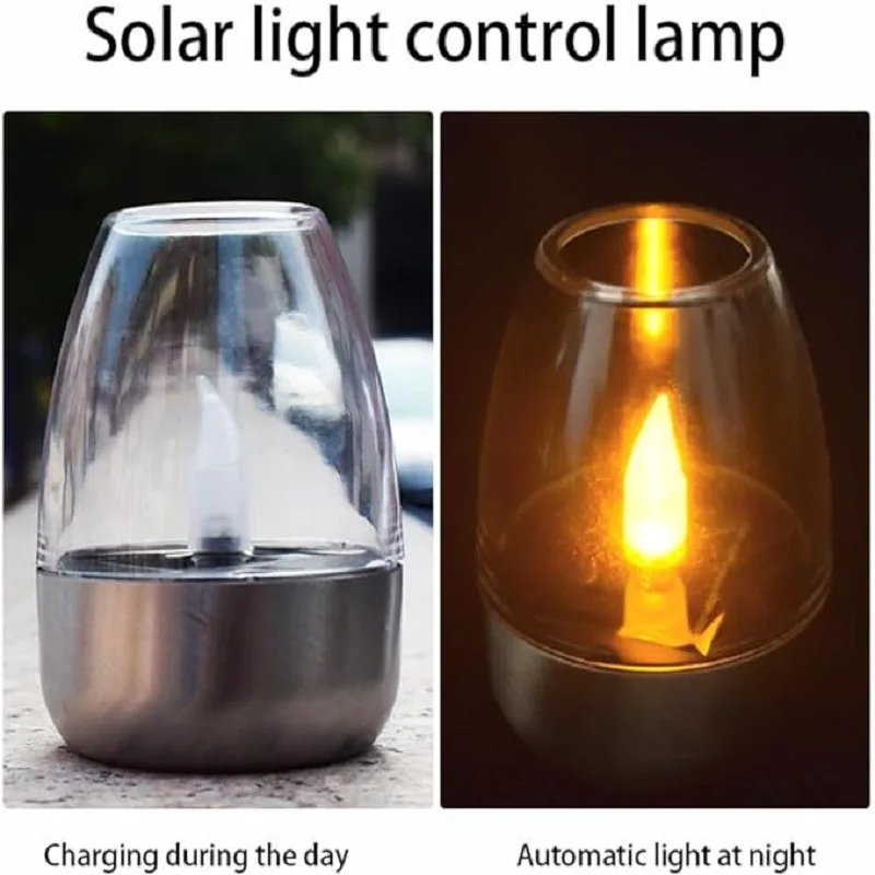 Solar Powered Flameless Candle - đánh giá và giá Outdoor Lighting Under Pergola