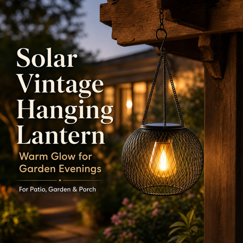 Solar Powered LED Hanging Floo - đánh giá và giá Outdoor Lighting Under Pergola