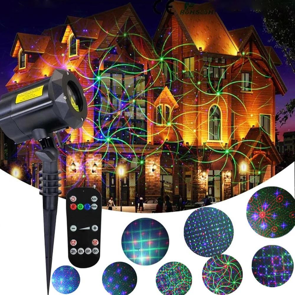 Christmas Laser Light Outdoors - đánh giá và giá Outdoor Lighting For Front Of House