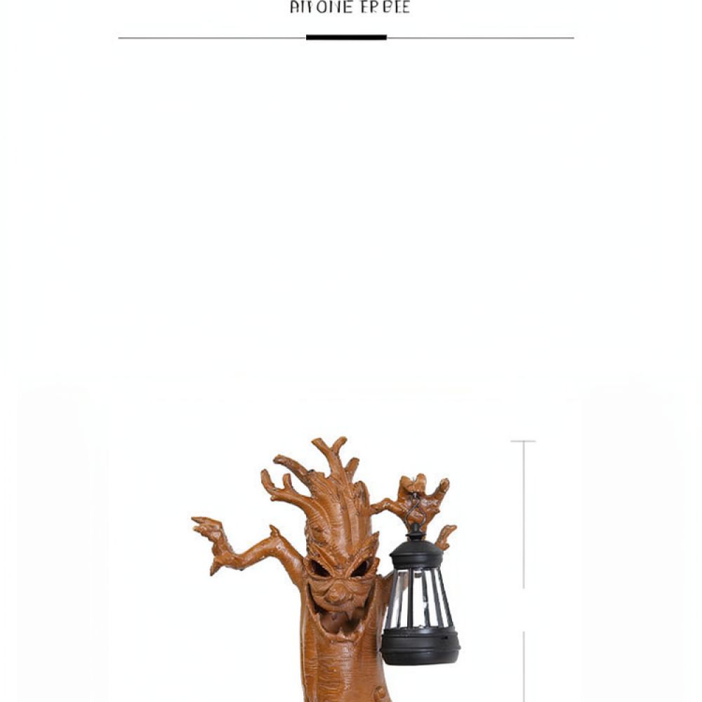 Solar Resin Tree Spirit Figuri - đánh giá và giá Outdoor Lighting Yard Ideas