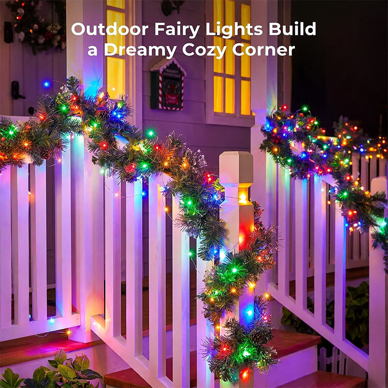 Solar Powered Christmas LED St - đánh giá và giá Outdoor Lighting Under Pergola