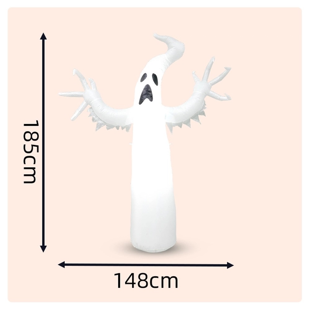 Halloween Inflatable Ghost, Le - đánh giá và giá Outdoor Lighting For Front Of House