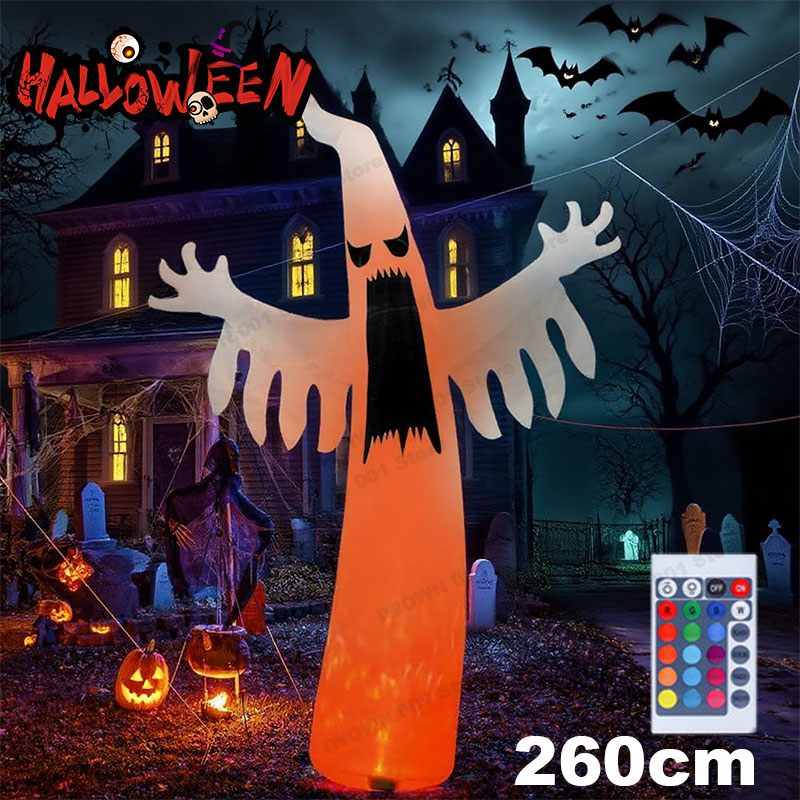 Halloween Inflatable Scary Gho - đánh giá và giá Outdoor Lighting For Front Of House
