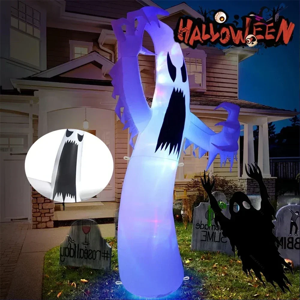 Halloween Inflatable Scary Gho - đánh giá và giá Outdoor Lighting For Front Of House