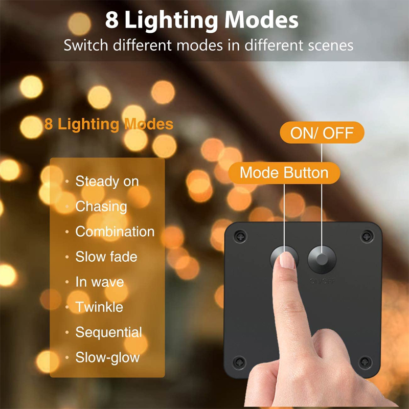 Solar LED String Lights Outdoo - đánh giá và giá Outdoor Lighting Under Pergola