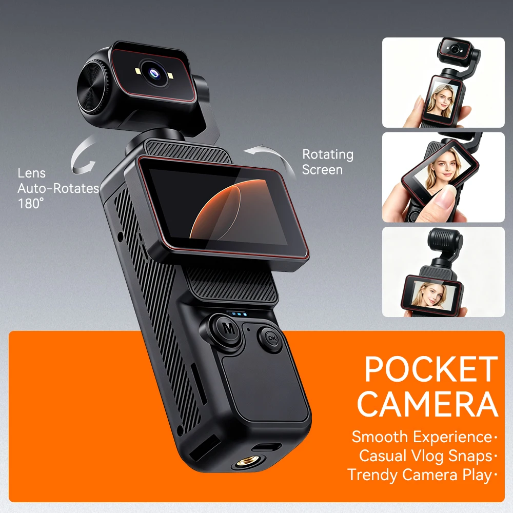 New Pocket Handheld Vlog Camer - đánh giá và giá Outdoor Lighting Video