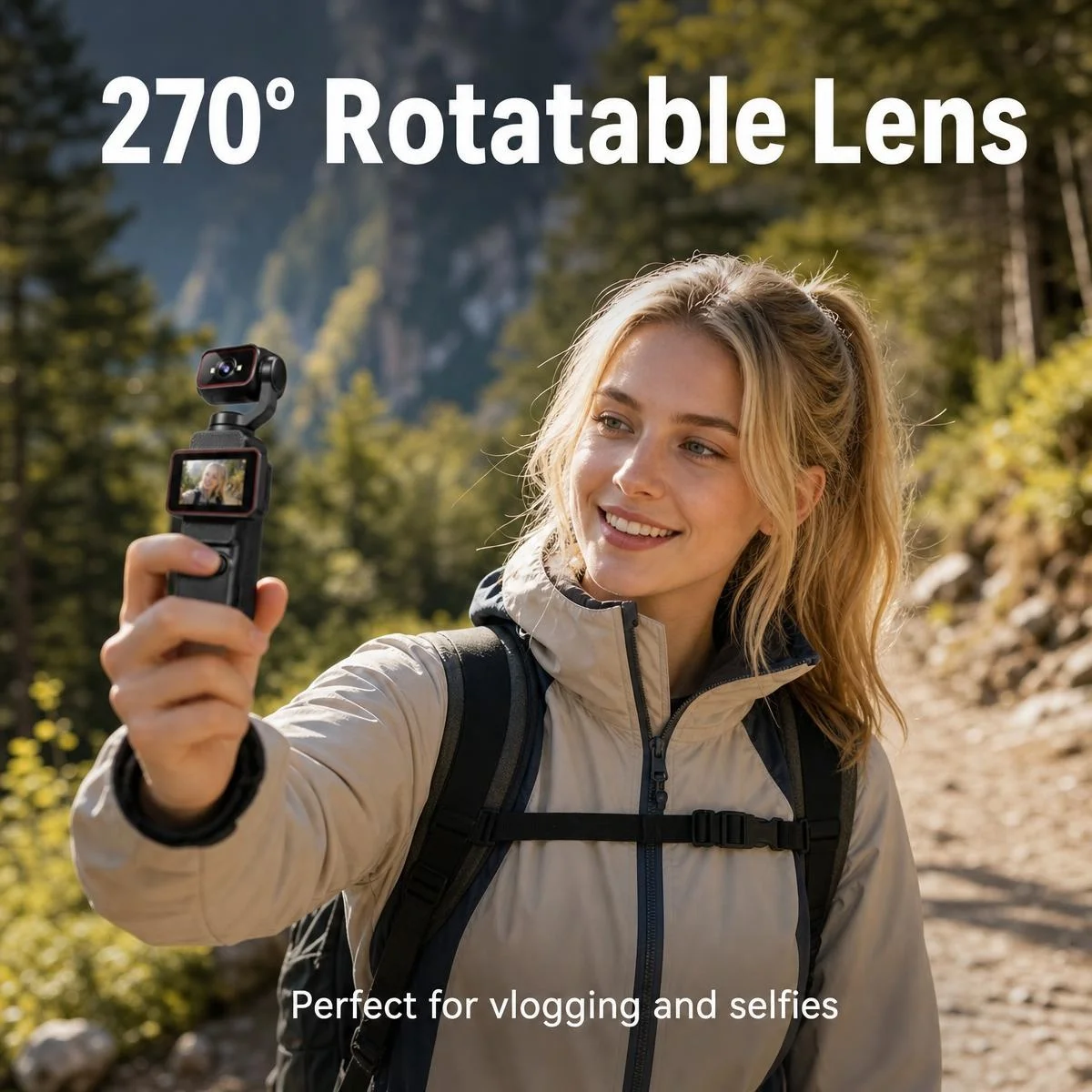New Pocket Handheld Vlog Camer - đánh giá và giá Outdoor Lighting Video