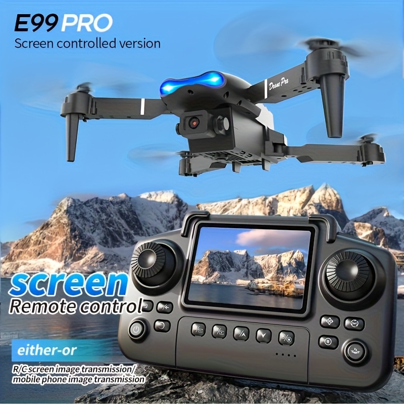 E99 PRO MAX Foldable Drone wit - đánh giá và giá Outdoor Lighting Video