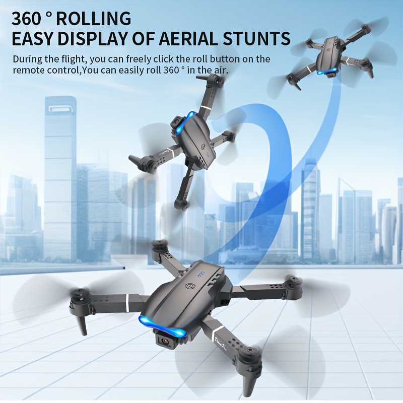 E99 PRO MAX Foldable Drone wit - đánh giá và giá Outdoor Lighting Video
