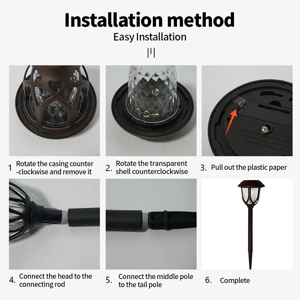 LED Solar Courtyard Lamp Outdo - đánh giá và giá Outdoor Lighting Under Pergola