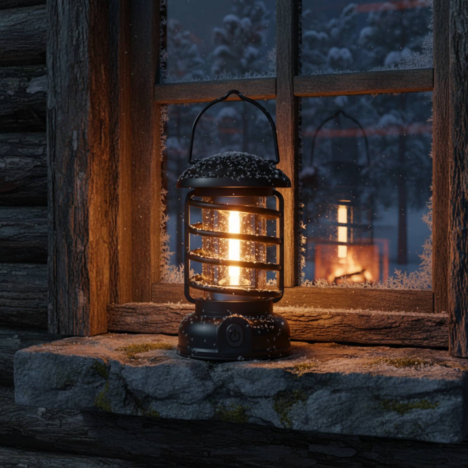 Retro Camping Lantern Two-Way  - đánh giá và giá Outdoor Lighting Lamp