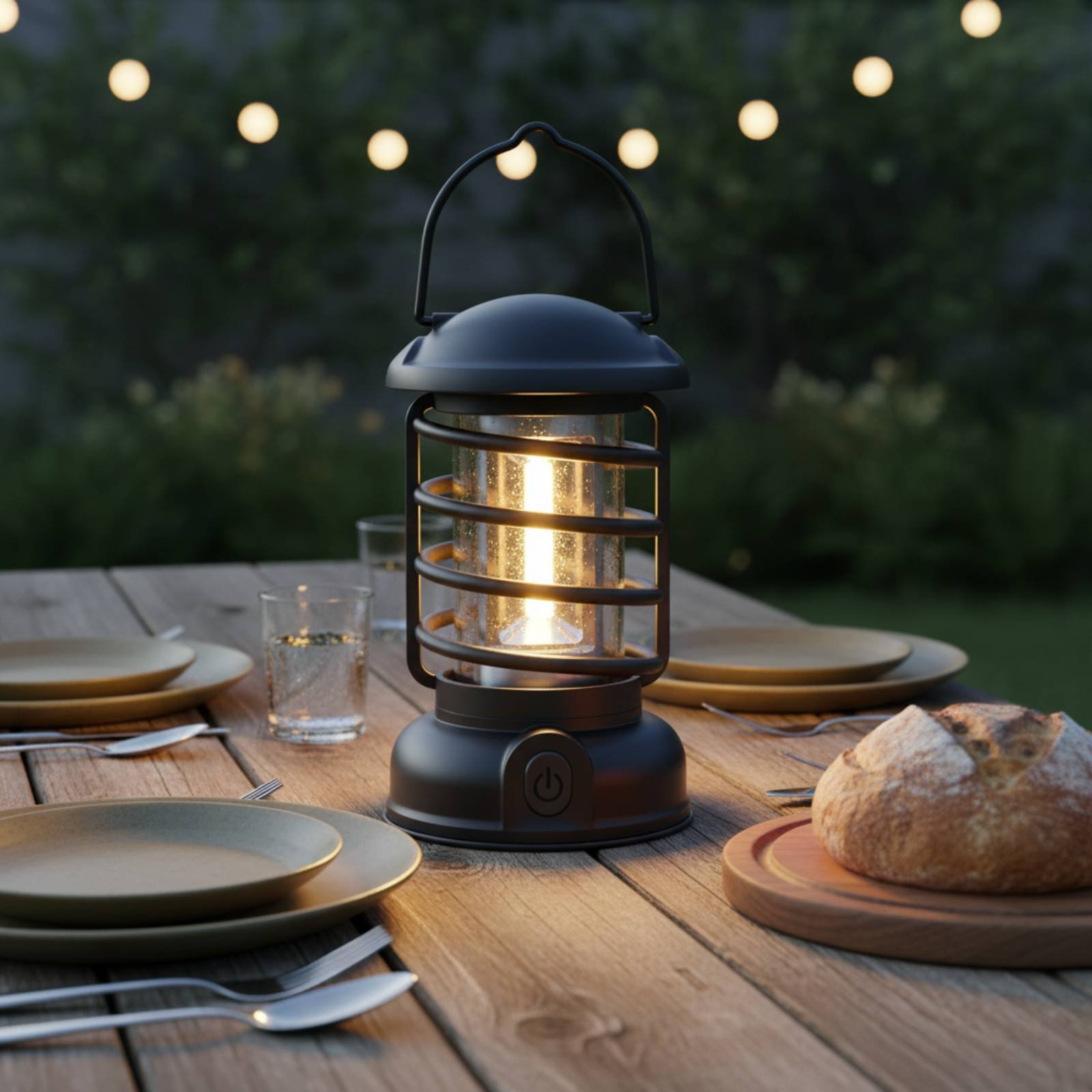 Retro Camping Lantern Two-Way  - đánh giá và giá Outdoor Lighting Lamp