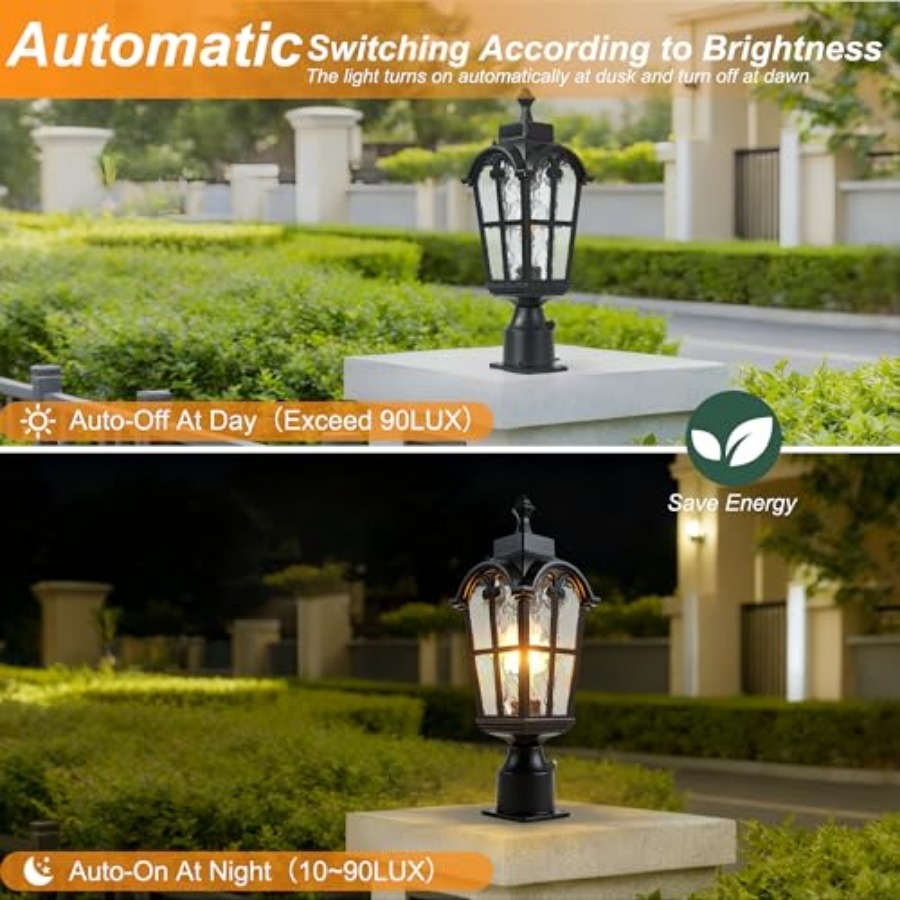 Sensor Outdoor Post Lights Wat - đánh giá và giá Outdoor Lighting Lamp