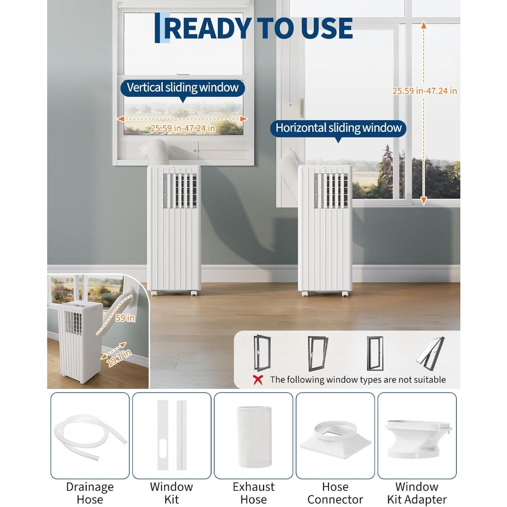 Garvee 3 in 1 Portable Air Con - đánh giá và giá Outdoor Lighting Timer