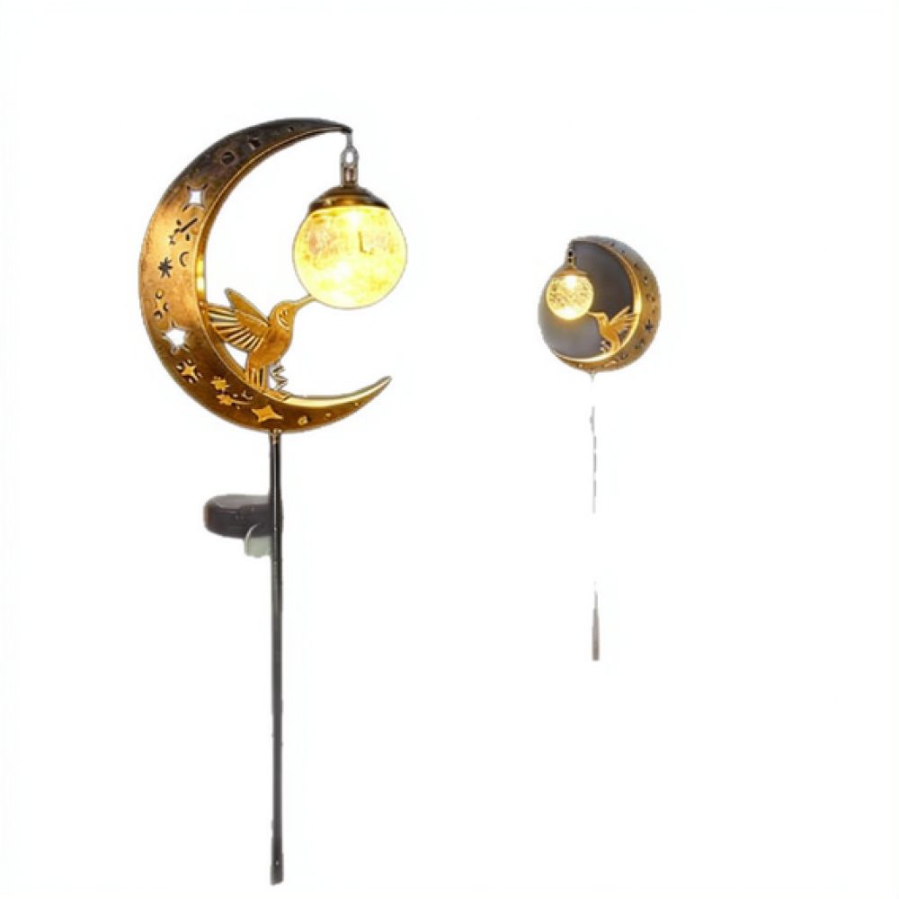 Hummingbird Moon Solar Garden  - đánh giá và giá Outdoor Lighting Yard Ideas