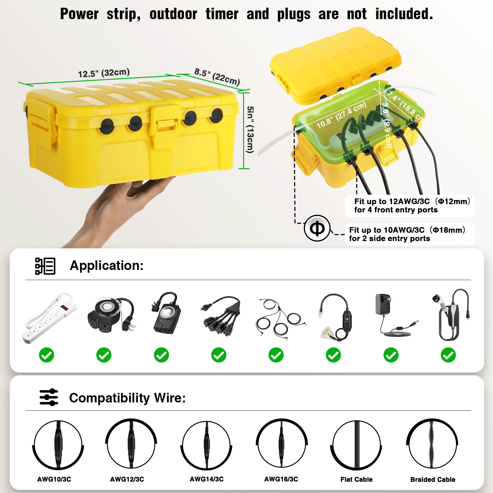Extra Large Outdoor Waterproof - đánh giá và giá Outdoor Lighting Timer