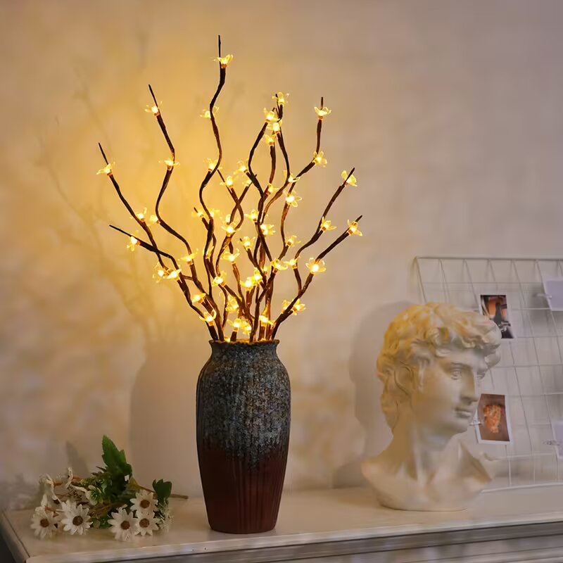 1/2PC 20LED Cherry Blossom Tre - đánh giá và giá Outdoor Lighting Lamp