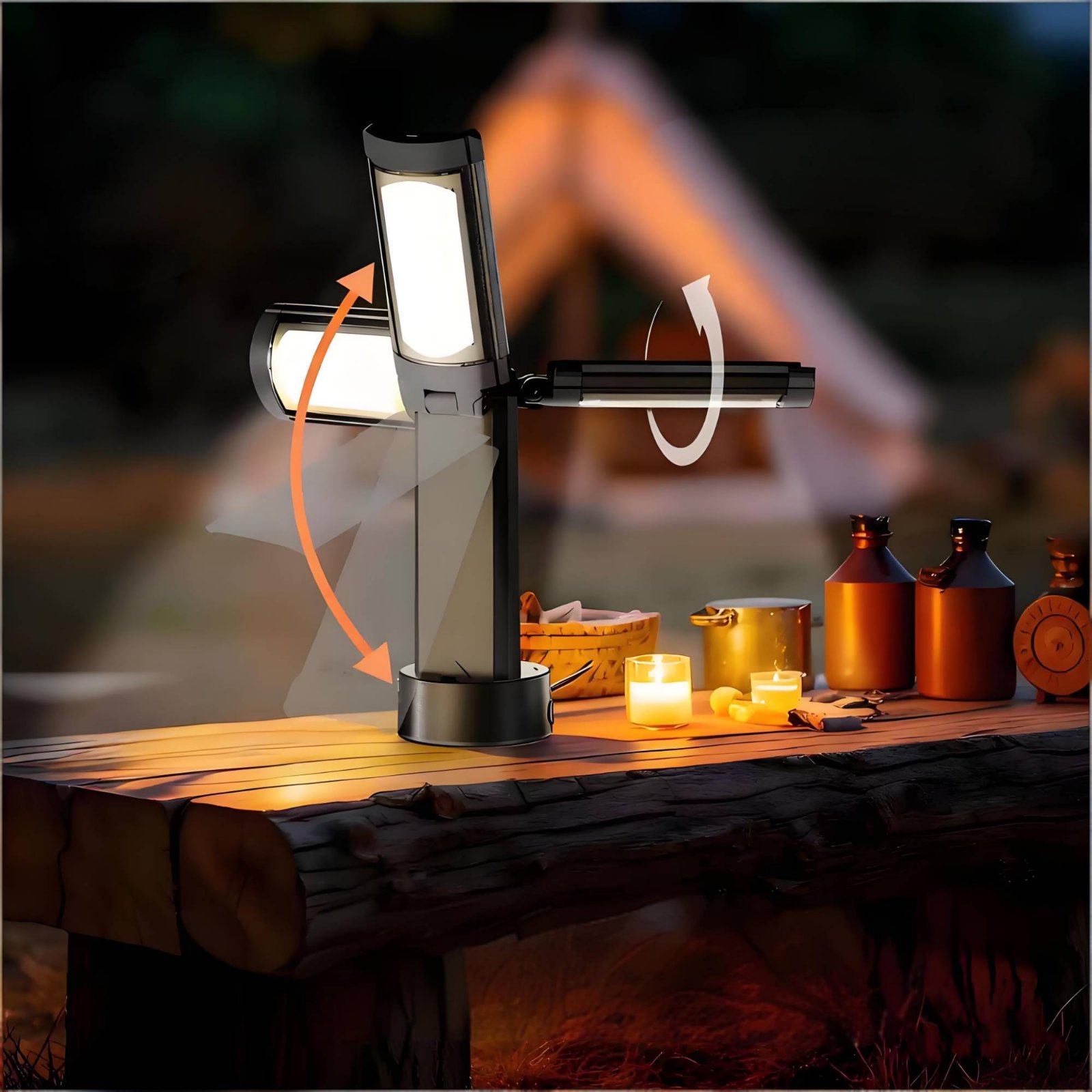 Telescopic Tent Lamp Adjustabl - đánh giá và giá Outdoor Lighting Lamp