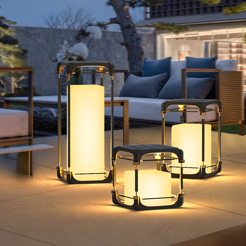 Luminous Floor Lamp Courtyard  - đánh giá và giá Outdoor Lighting Lamp