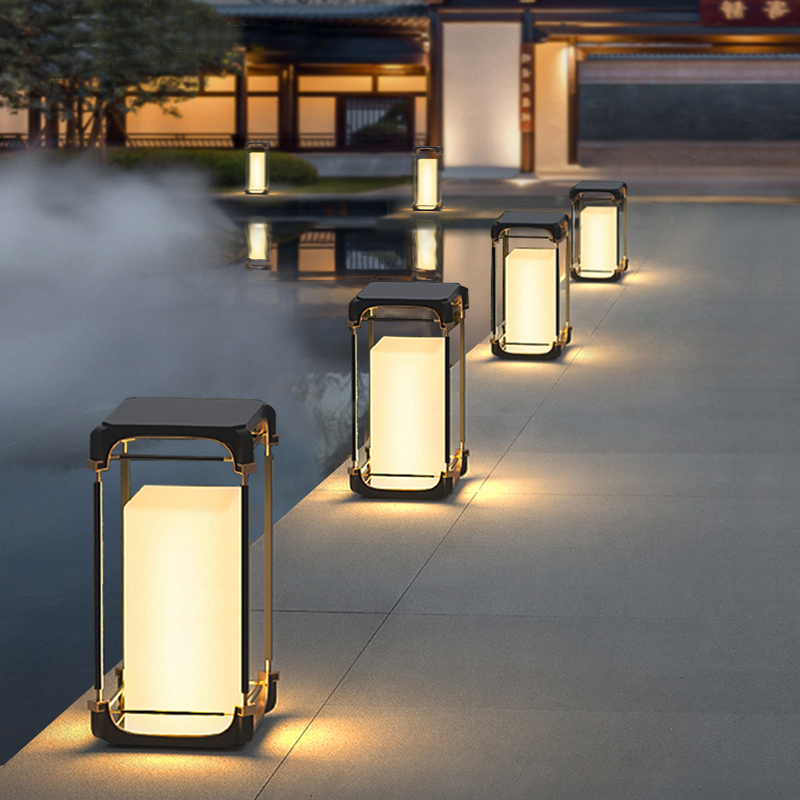 Luminous Floor Lamp Courtyard  - đánh giá và giá Outdoor Lighting Lamp