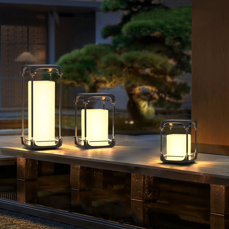 Luminous Floor Lamp Courtyard  - đánh giá và giá Outdoor Lighting Lamp
