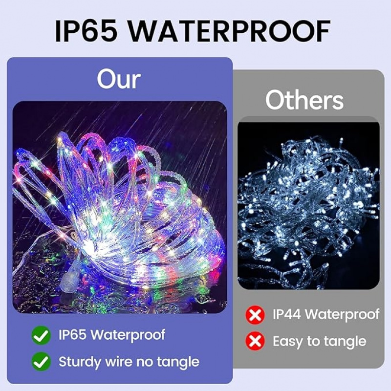 Waterproof Solar LED String Li - đánh giá và giá Outdoor Lighting For Front Of House