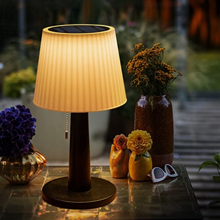 Solar Table Lamps Outdoor Indo - đánh giá và giá Outdoor Lighting Lamp