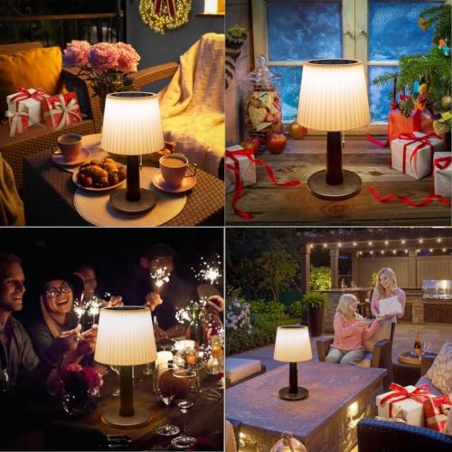 Solar Table Lamps Outdoor Indo - đánh giá và giá Outdoor Lighting Lamp