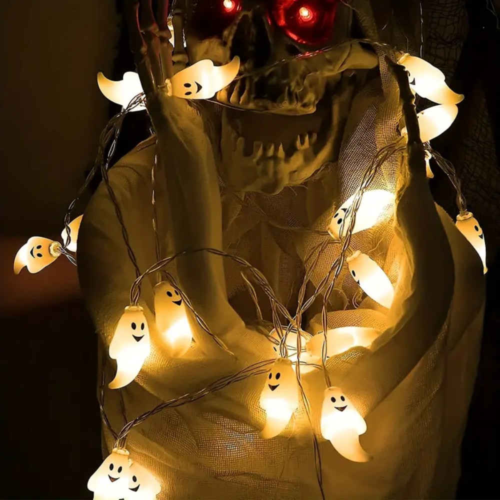 1PC LED Ghost String Lights Fe - đánh giá và giá Outdoor Lighting For Front Of House